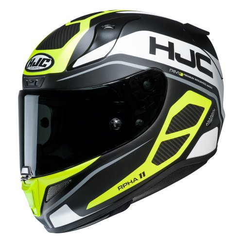 Capacete RPHA 11 Saravo Verde e Branco - HJC