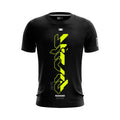 Camiseta Preto Cyber Verde - TEXX