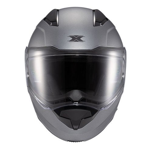 Capacete escam Kratos Sólido Titanio Fosco - TEXX