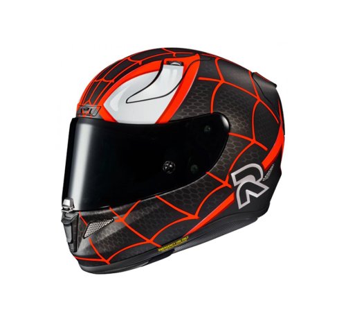 Capacete RPHA 11 Homem Aranha Preto e Vermelho - HJC