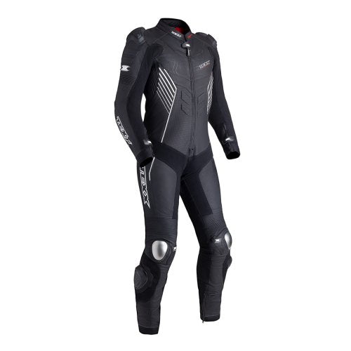 Macacão 1 Peça Pista Preto Cinza e Preto - TEXX