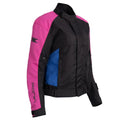 Jaqueta Ronin V2 Ld Feminina Preto Rosa Azul - TEXX