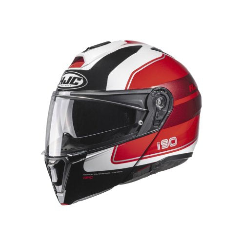 Capacete I90 Wasco Vermelho Branco e Preto - HJC