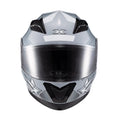 Capacete Strike Superstar Cinza Vermelho Branco Bril - TEXX