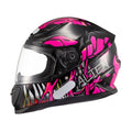 Capacete Fechado Hawk Alien Rosa - TEXX